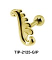 One Sided Design Helix Ear Piercing Leave TIP-2125