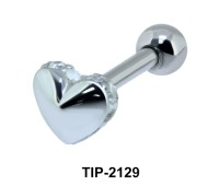 Smooth Heart Helix Ear Piercing TIP-2129