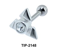 Blade Shaped Helix Ear Piercing TIP-2148