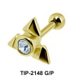 Blade Shaped Helix Ear Piercing TIP-2148