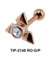 Blade Shaped Helix Ear Piercing TIP-2148