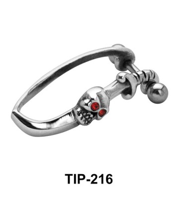 Stoned Skull Cartilage Shields TIP-216