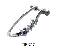 Triple Star Cartilage Shields TIP-217