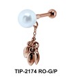 Pearl Dangle Helix Ear Piercing TIP-2174