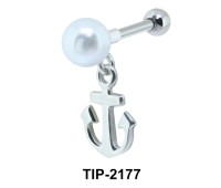 Pearl Anchor Helix Ear Piercing TIP-2177