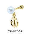 Pearl Anchor Helix Ear Piercing TIP-2177