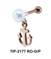 Pearl Anchor Helix Ear Piercing TIP-2177