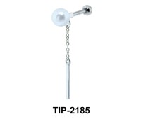 Chain n Pearl Helix Ear Piercing TIP-2185