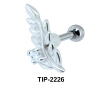 Dazzling Flower Shape Helix Ear Piercing TIP-2226