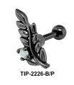 Dazzling Flower Shape Helix Ear Piercing TIP-2226