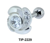 Fabulous Flower Shape Helix Ear Piercing TIP-2229