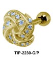 Bud Flower Shape Helix Ear Piercing TIP-2230