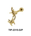 Knot Shaped Helix Ear Piercing TIP-2315
