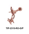 Knot Shaped Helix Ear Piercing TIP-2315