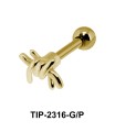 Knot Shaped Helix Ear Piercing TIP-2316