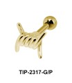 Knot Shaped Helix Ear Piercing TIP-2317