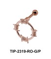 Knot Shaped Helix Ear Piercing TIP-2319