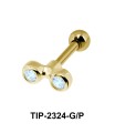 CZ Helix Ear Piercing TIP-2324