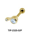 CZ Helix Ear Piercing TIP-2325