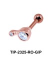 CZ Helix Ear Piercing TIP-2325