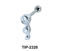 CZ Helix Ear Piercing TIP-2326