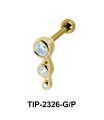 CZ Helix Ear Piercing TIP-2326