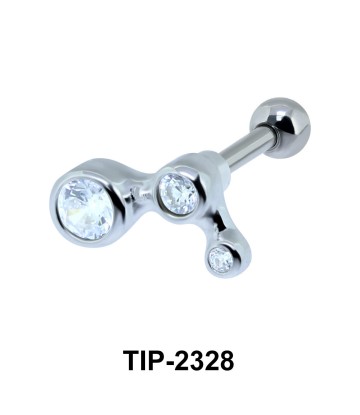 CZ Helix Ear Piercing TIP-2328