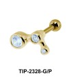 CZ Helix Ear Piercing TIP-2328