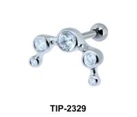 CZ Helix Ear Piercing TIP-2329