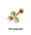 CZ Helix Ear Piercing TIP-2330