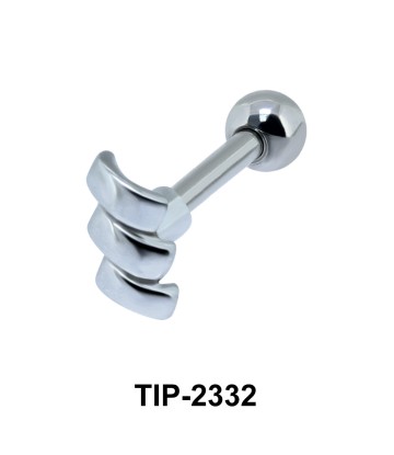 Stripe Pattern Helix Ear Piercing TIP-2332
