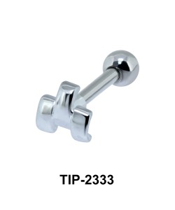 Stripe Pattern Helix Ear Piercing TIP-2333