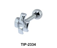 Stripe Pattern Helix Ear Piercing TIP-2334