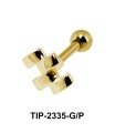 Stripe Pattern Helix Ear Piercing TIP-2335