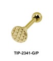 Round Shaped Helix Ear Piercing TIP-2341