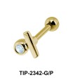 CZ Helix Ear Piercing TIP-2342