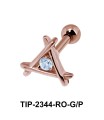 CZ Helix Ear Piercing TIP-2344