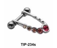 Multiple Stone Cartilage Mini Shields TIP-234s