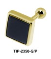 Black Square Upper Ear Unique Design TIP-2350