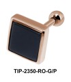 Black Square Upper Ear Unique Design TIP-2350