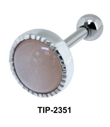 Orange Moonstone Upper Ear Unique Design TIP-2351-ORG