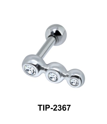 Multiple Stones Helix Ear Piercing TIP-2367