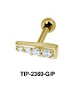 Multiple Stones Helix Ear Piercing TIP-2369