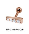 Multiple Stones Helix Ear Piercing TIP-2369