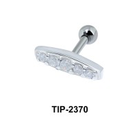 Multiple Stones Helix Ear Piercing TIP-2370