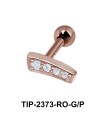 Multiple Stones Helix Piercing TIP-2373