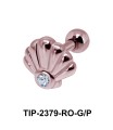 Shell Shaped Helix Ear Piercing TIP-2379