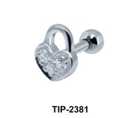 Heart Master Key Helix Ear Piercing TIP-2381