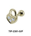 Heart Master Key Helix Ear Piercing TIP-2381