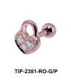 Heart Master Key Helix Ear Piercing TIP-2381